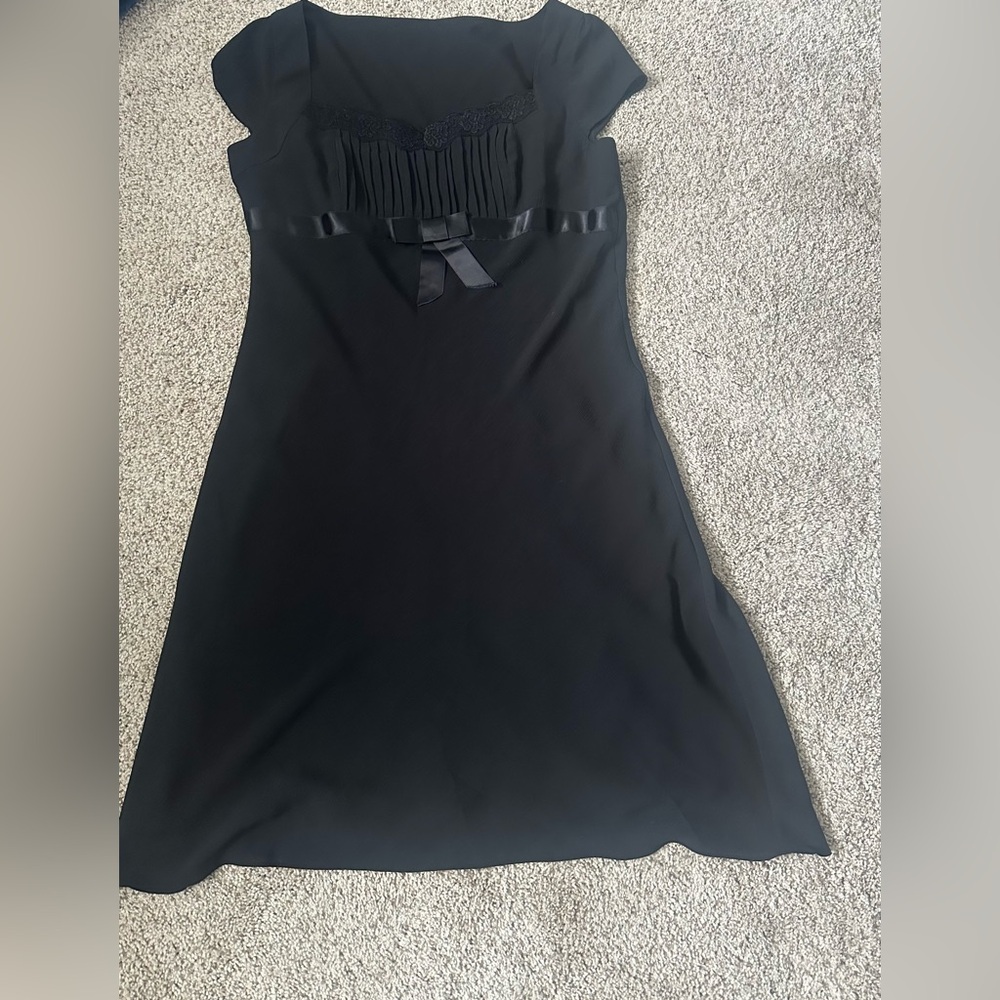 Elegant Black Strapless Dress